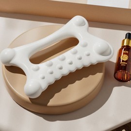 세라믹 다용도 하체 얼굴 손 셀프 지압 마사지기 괄사 Ceramic Multi-purpose Lower Body Face Hand Self Acupressure Massager Guasha