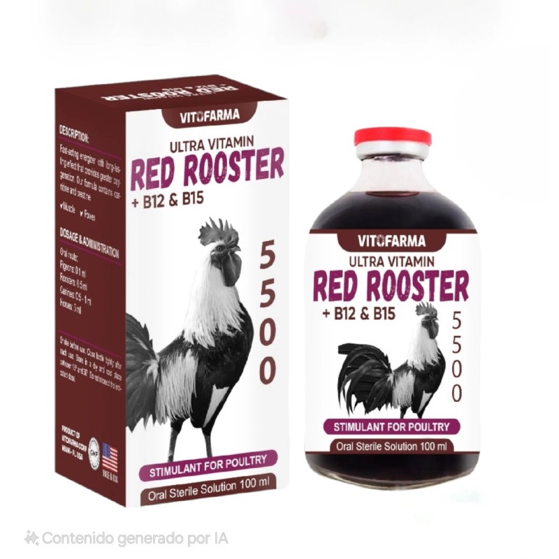 Vitofarma B12 5500 For RedRoosters B12 Atp Electrolitos Vitofarma Gallos