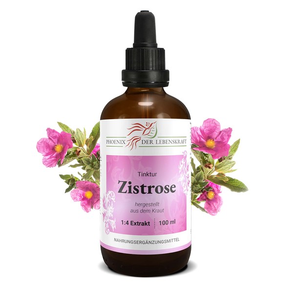 Cistus Incanus Tincture 100 ml | Cistus Incanus Drops (1:4