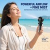 Rechargeable Portable Misting Fan – 3-in-1 Handheld, Neck-Hanging & Desktop