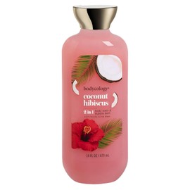 Bodycology 2-in-1 Body Wash & Bubble Bath, Coconut Hibiscus, 16 fl oz