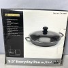Gourmet Standard 9.5” Everyday Pan w/ Glass Lid Cast Aluminum