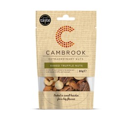 Cambrook Baked Truffle Nuts 80 g Bag - Premium Quality Nuts, Gluten Free, Vegan