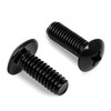 1/4"-20 x 1/2" Truss Head Machine Screws, Full Thread, 304