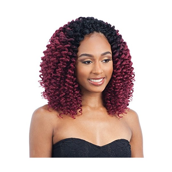 AMPLE CURL (1B Off Black) - Freetress 2X Wand Curl Crochet Braid Collection