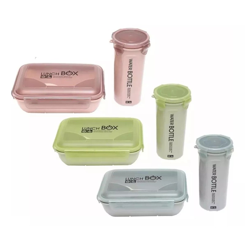 Kai Xin Lunch Box Toper Contenedor De Alimentos Con Vaso