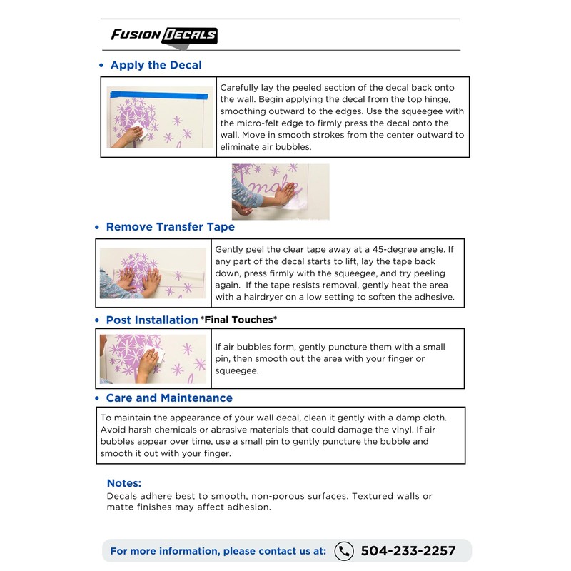 Fusion Decals Cat Tricks Removable Vinyl Decal for Indoor Walls