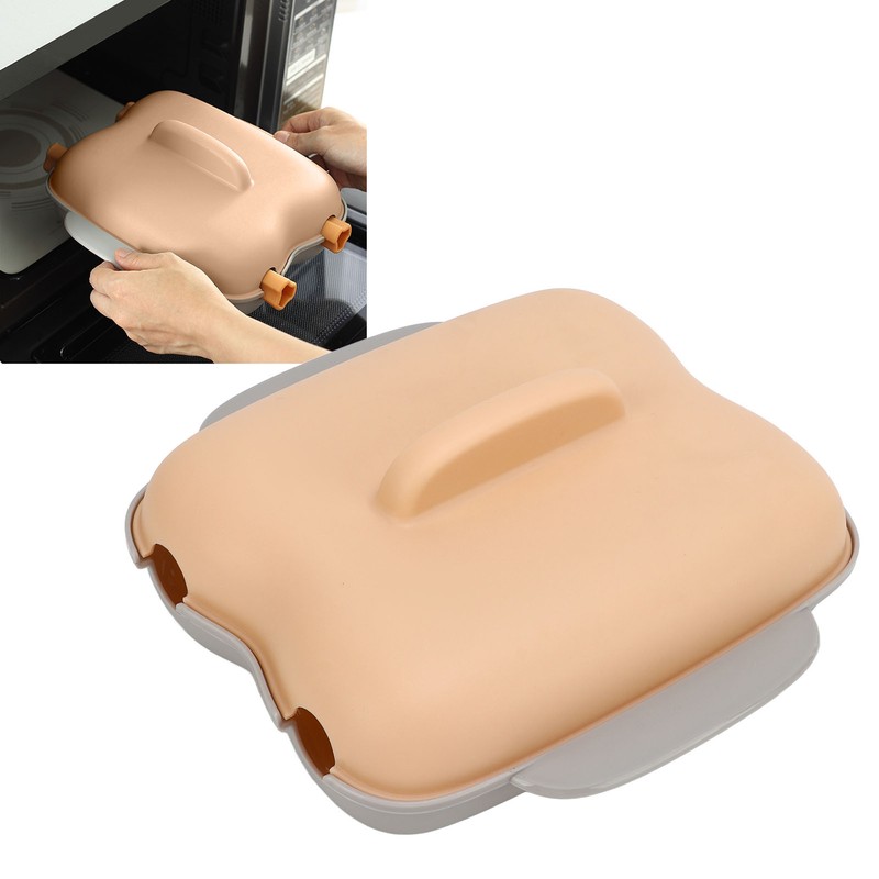 Microwave Corn Cooker Food Grade PP No BPA Microwavable Portable