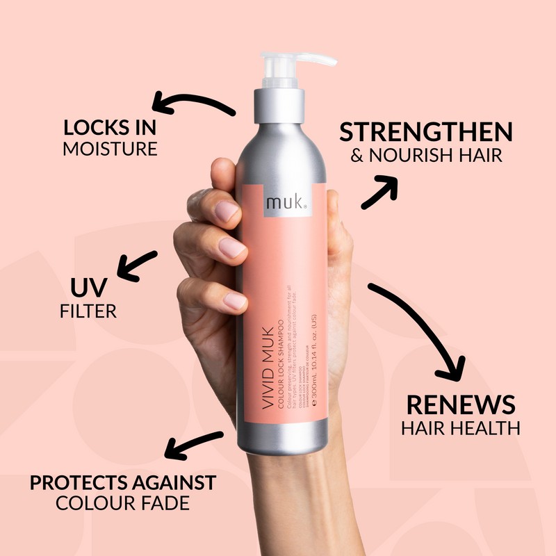 Muk Vivid muk Colour Lock Shampoo 300ml