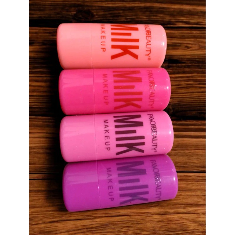 Pack Con 4 Rubores De Gelatina Favor Beauty Milk