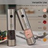 OKAN USB-C Rechargeable Salt & Pepper Grinder Set – Dual-Head