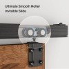 Ccjh 6.6FT Box Rail Hardware Sliding Barn Door Track Aluminium