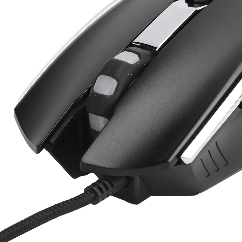 AJAZZ Wired Mouse 6 Button 4Speed DPI Adjustable Plug in