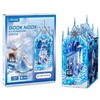 PYAARI Book Nook Kit - DIY 3D Ice Kingdom Castle
