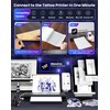 vretti P84 Tattoo Printer, Tattoo Printer A4, Bluetooth Tattoo Printer,