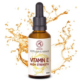 Vitamin E Oil Highly Concentrated 50 ml - Vitamin E Strong for Face and Body Care - Tocopherol - Highly Concentrated Vitamin E Drops for Vitamin E Oil - Natural Anti-Ageing Vitamin E - Hair Care