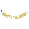 Glitter Shoot 4 the Moon Banner Outerspace Theme 4th Birthday