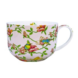 LJIMICAORO Large 24oz Coffee Cups Soup Mugs with Handles Traditional Large Coffee Cup Large Bone China Coffee Mugs Cups for Soups Cereals