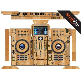 StyleFlip Skins Denon Prime 2 Skin | Wood 5 | Protective Decal | StyleFlip Skins