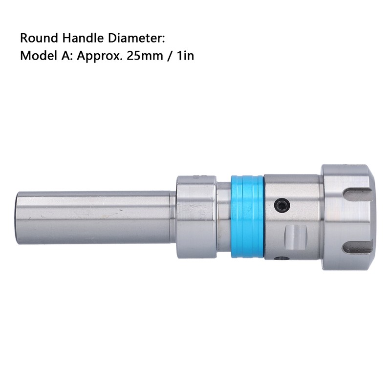 Collet Chuck Holder Floating Tapping Tool Extension Rod Straight Shank