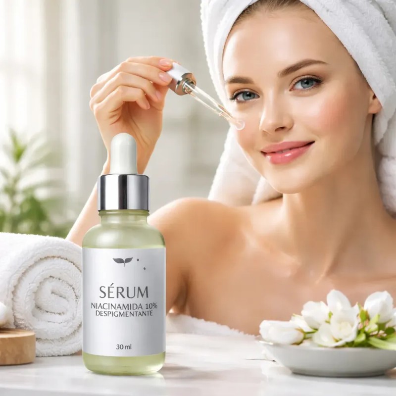 Sérum Despigmentante Niacinamida 10% 30ml Shanatural's