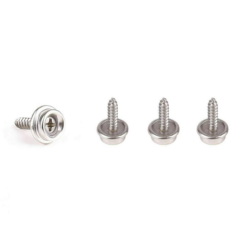 Trimming Shop 15mm Press Studs Screws Replacement Assorted Snap Fasteners