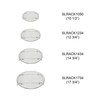 Excellante Nickel Plated Round Cooling/ Steamer Rack, 17-3/4-Inch