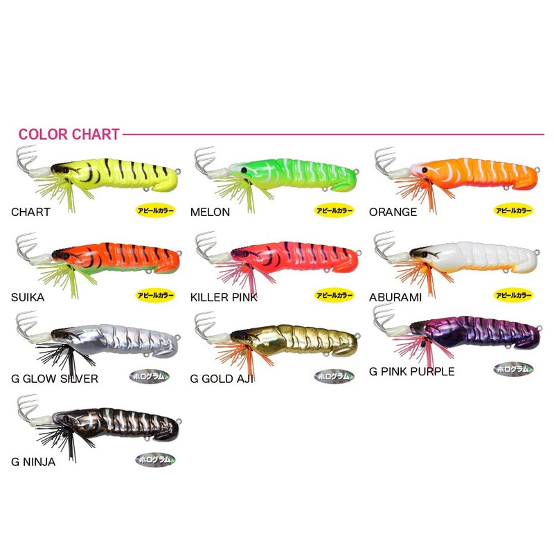 Mega Bath (Megabass) egi Taco – Le (tako-re) Shake, 90 Killer Pink