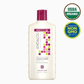 Andalou Thousand Songyi Rose Color Care Conditioner 340ml / 안달로우 천송이 로즈 컬러케어 컨디셔너 340ml