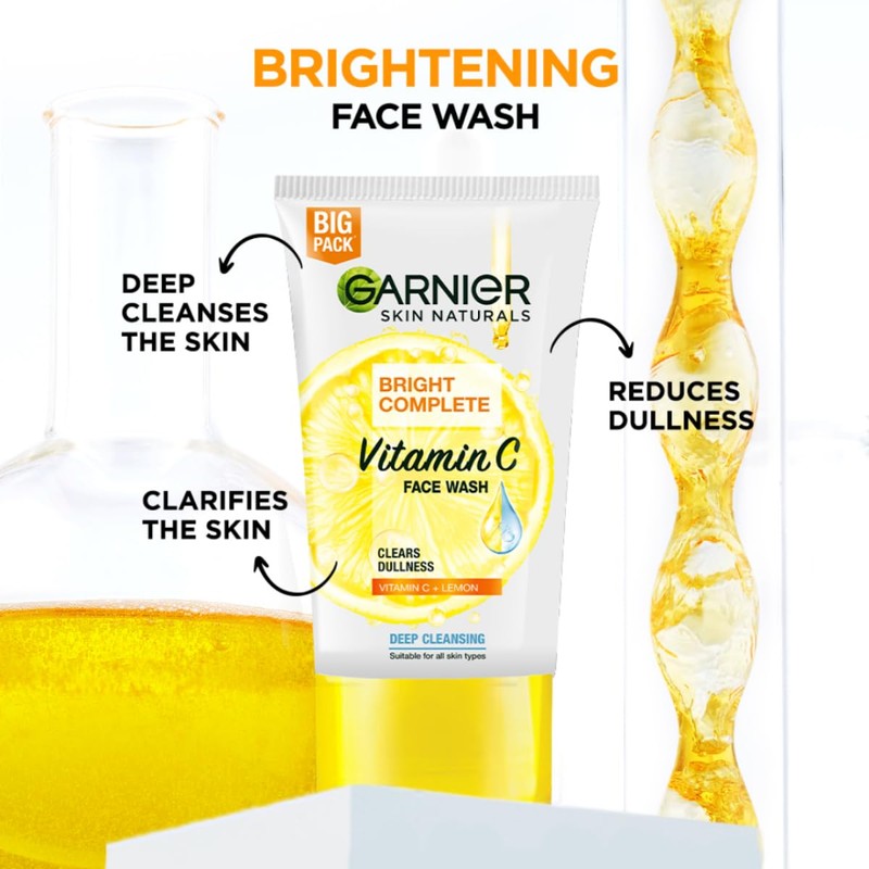 Garnier Light Face Wash 100g