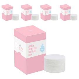 [Vegan Life] Corecos Multi-Monster Big Pad Refill Cotton Pad, 105 sheets, 5 pcs / [비건라이프] 코아코스 멀티몬스터 빅 패드 리필 화장솜, 105매입, 5개
