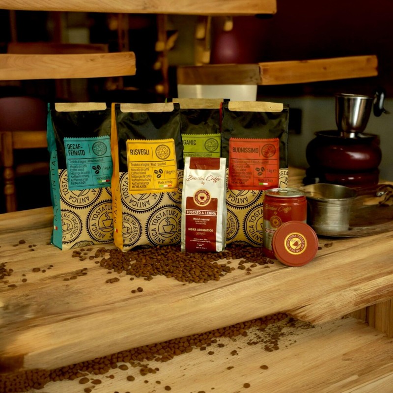 Decaffeinato Wood Roasted Decaffeinated Coffee Blend - Antica Tostatura Triestina
