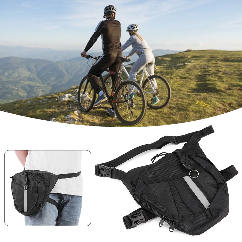 Multifunctional Men Waist Bag Waterproof Belt Thigh Leg Pouch Organizer