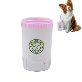 ROGER PET! Paw Cleaner, Pet Paw Cleaner, Ideal Paw Cleaner for Dogs - Suitable for Small and Medium Dogs & Cats. Perfect Solution for Muddy Buddy Dog Cleanliness. Salt and snow remover