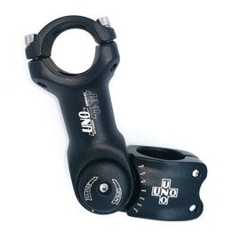 31.8 Adjustable Stem 110mm 0~60 Degree UNO 31.8mm MTB Adjustable Handlebar Stem for Most Mountain Bike Road Bike (Fit for 1.25'' Handlebar)