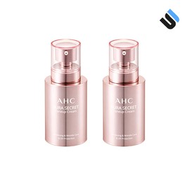 AHC Pink Aura Secret Tone-Up Cream 50g Fresh Face Whitening Cream Set of 2 / AHC 핑크 아우라 시크릿 톤업크림 50g 쌩얼 민낯 미백크림 2개 세트