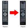 Beyution 290P187A20 Replace Remote Control Fit for Mitsubishi TV/VCR LT-40164