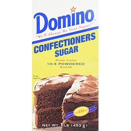 Domino Confectioners 10-x Powdered Sugar, 1 Pound Box - PACK OF 4