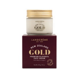 Lanocreme-Gold Placenta Cream with Collagen & Vitamin E 100g