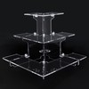 Acrylic Riser Display Shelf for Amiibo Funko POP Figures,Perfume &