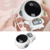 Astronaut Shaped Cute Hand Warmer Digital Display USB Rechargeable 2