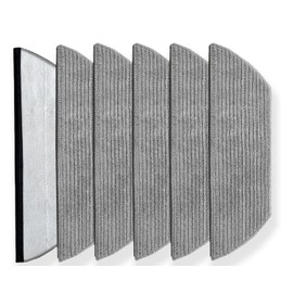 Replacement Mop Pads Compatible with Shark AV2800ZE RV2820YE RV2820ZE AV2820S AV2820AE RV2800AE RV2800S PowerDetect Never Touch Pro Robot Vacuum,Washable Reusable Replacement Microfiber Soft Mop Pads