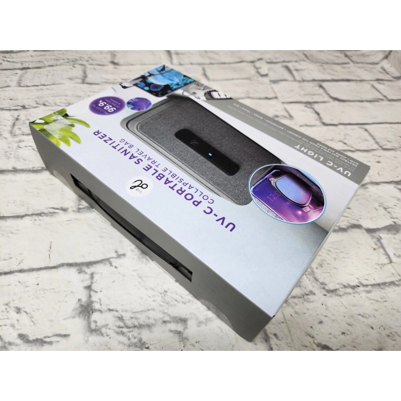 Vie Oli UV-C LED Light Portable Sanitizer Case Travel Bag,
