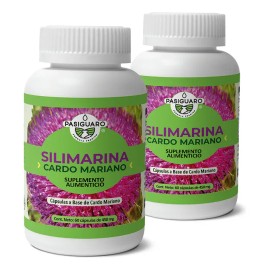 Silimarina 80% 60 Cápsulas De 450 Mg (duo Rinde 60 Días) Pasiguaro