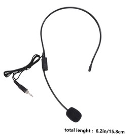 Totority 4PCS Earhook Microphone Voice Amplifier Mic Headset for Teachers Tour Guides Lightweight Sound Pickup Compact Design