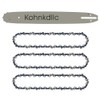 Kohnkd 3 Pack 20 inch.325" Pitch, 063" Gauge, 81 Drive