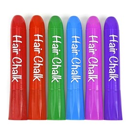 The Pencil Grip Hair Stix Tiza para el cabello 6 colores TPG-682