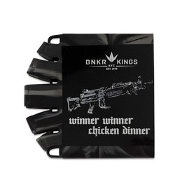 Bunker Kings Knuckle Butt Supreme Tank Grip, Compatible with Carbon Fibre and Aluminium Air Systems, Winner Winner Black