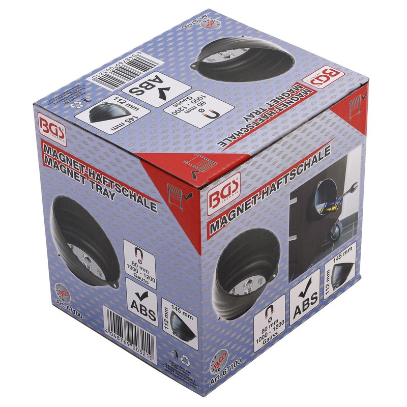 BGS Magnetic Dish extra high rim, diameter 145 mm, 1