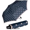 Knirps Slim Duomatic Pocket Umbrella with Automatic Open/Close Dot Art
